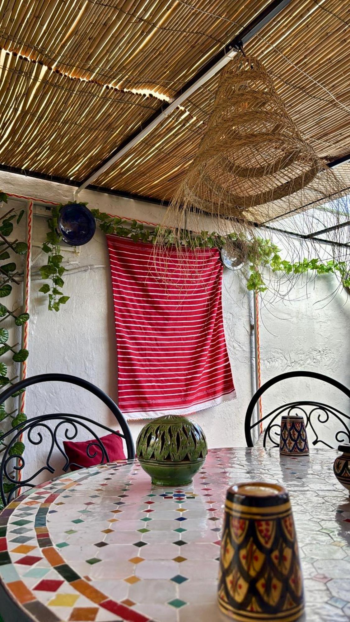 La Casa De Oussama With Traditional Private Terrace Rabat Buitenkant foto